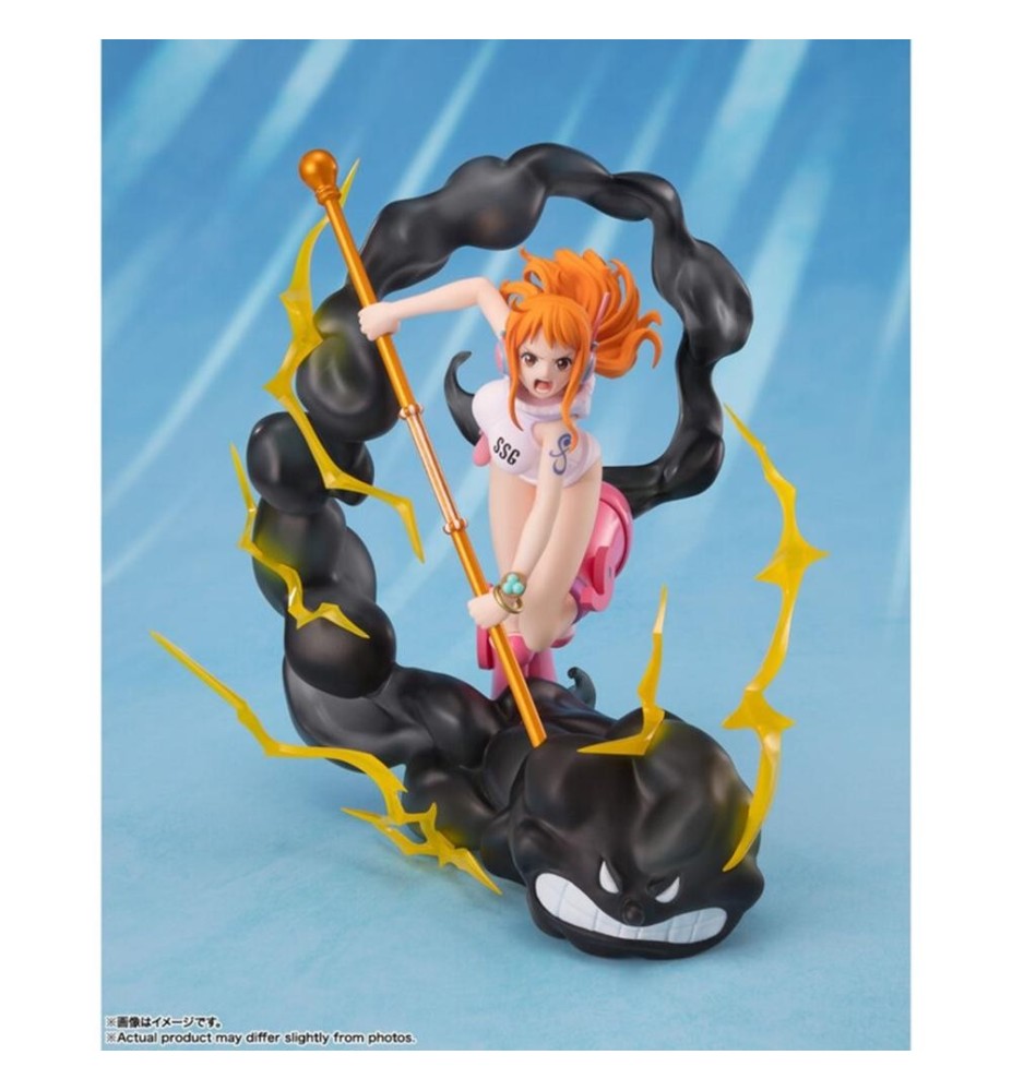 Figura Tamashii Nations Figuarts Zero One Piece Nami Lightning Blast Ver. Extra Battle 17cm