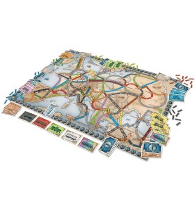 Juego De Mesa Asmodee ¡aventureros Al Tren! Europa Pegi 8