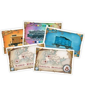 Juego De Mesa Asmodee ¡aventureros Al Tren! Europa Pegi 8