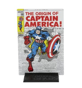 Figura Hasbro Capitan America 15 Cm 20 Aniversario Serie 1 Marvel Legends F34395l0