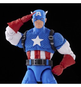 Figura Hasbro Capitan America 15 Cm 20 Aniversario Serie 1 Marvel Legends F34395l0