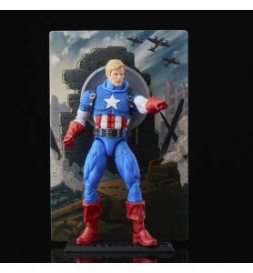 Figura Hasbro Capitan America 15 Cm 20 Aniversario Serie 1 Marvel Legends F34395l0