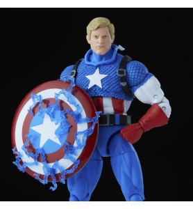 Figura Hasbro Capitan America 15 Cm 20 Aniversario Serie 1 Marvel Legends F34395l0