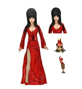 Figura Neca Elvira Red Fright And Boo Version Clothed Action