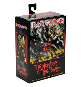 Figura Neca Ultimate Number Of The Beast 40 Aniversario Scale Action Iron Maiden