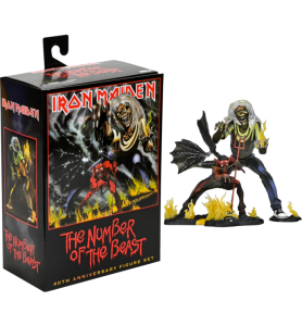 Figura Neca Ultimate Number Of The Beast 40 Aniversario Scale Action Iron Maiden