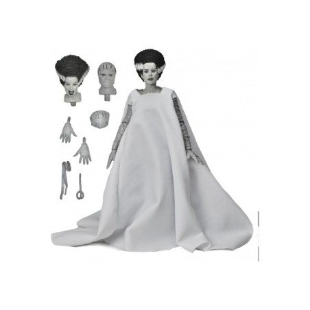 Figura Neca Universal Monsters Ultimate Bride Of Frankestein (b&w) Scale Action