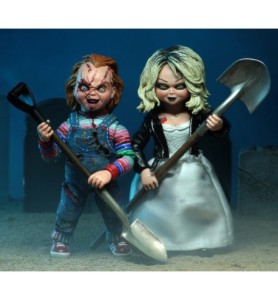 Pack 2 Figuras Neca Terror Chucky La Novia De Chucky Ultimate Chucky & Tiffany