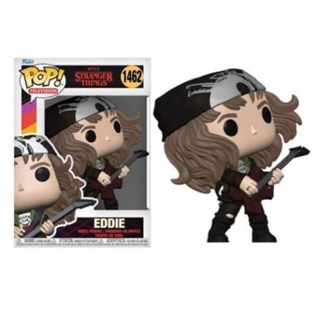 Funko Pop Series Tv Stranger Things 4 Hunter Eddie Con Guitarra 72138