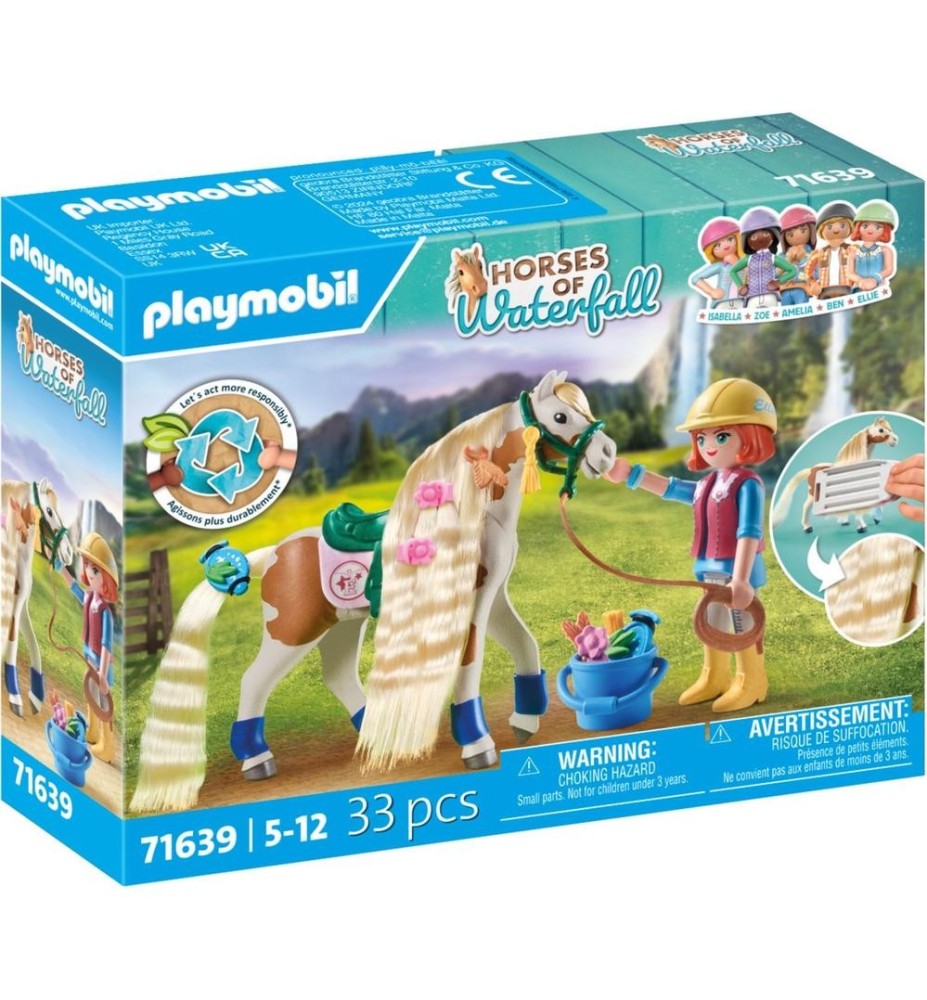 Playmobil Ellie Con Caballo