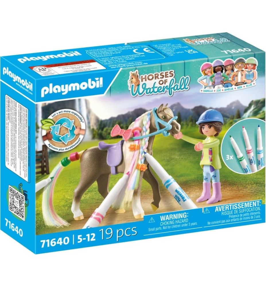 Playmobil Set Caballo Para Colorear