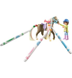 Playmobil Set Caballo Para Colorear