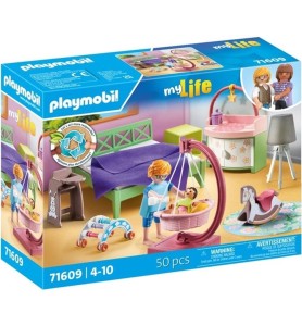 Playmobil My Life Dormitorio Con Zona De Juegos Bebe