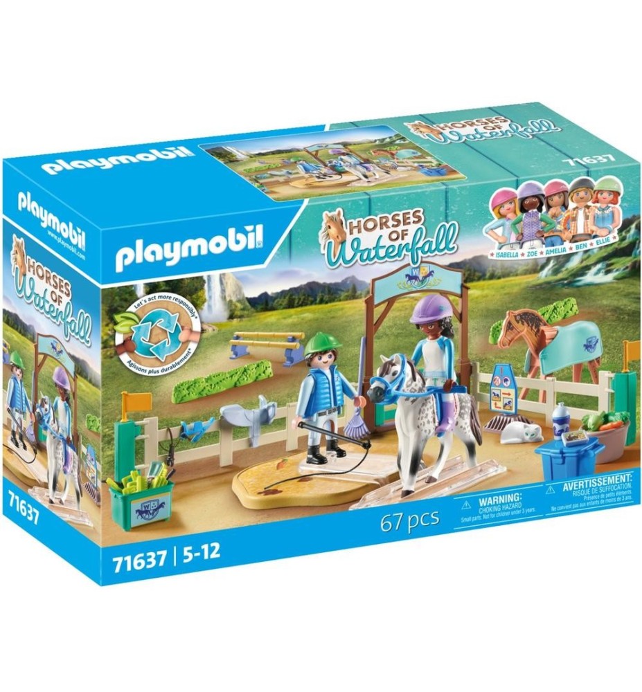 Playmobil Escuela Moderna De Equitación