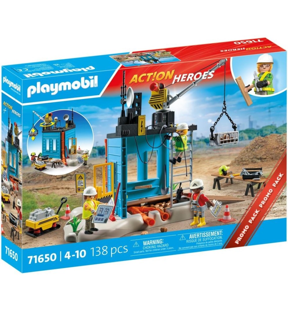 Playmobil Promo Pack Construcción