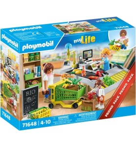 Playmobil Promo Pack Supermercado Ecológico