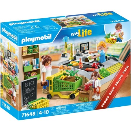 Playmobil Promo Pack Supermercado Ecológico