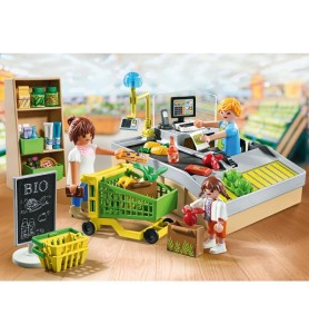 Playmobil Promo Pack Supermercado Ecológico