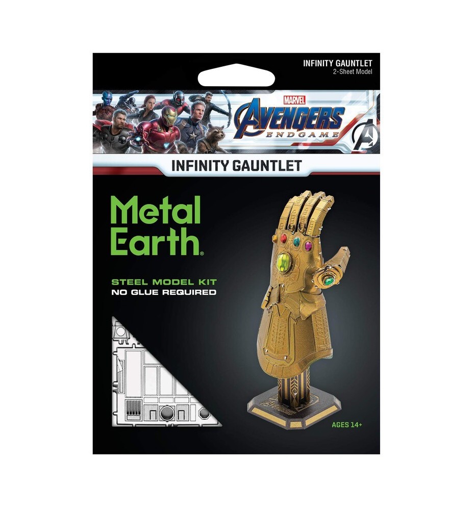 Maqueta Metal Marvel Guantelete