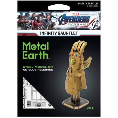 Maqueta Metal Marvel Guantelete