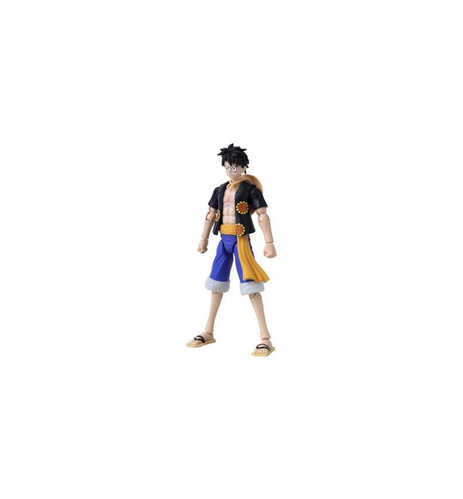 Figura Bandai One Piece Anime Heroes Luffy Dressrosa