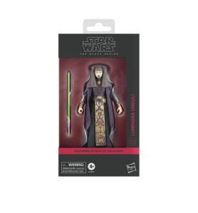 Figura Hasbro Star Wars The Black Series Attack Of The Clones Luminara Unduli