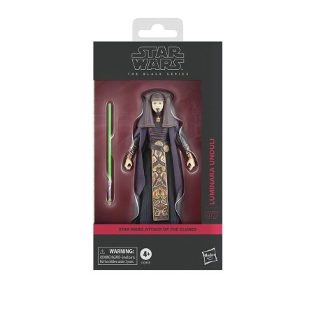 Figura Hasbro Star Wars The Black Series Attack Of The Clones Luminara Unduli