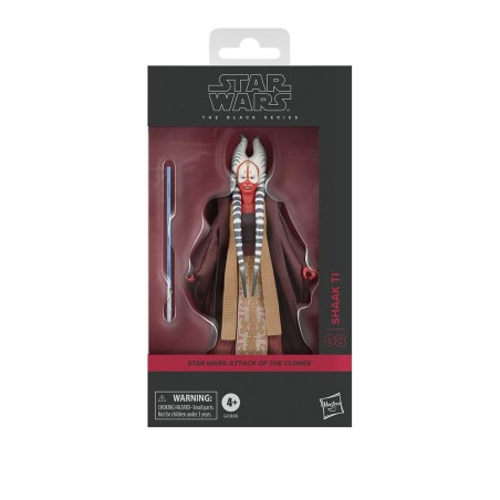 Figura Hasbro Star Wars The Black Series Attack Of The Clones Shaak Ti