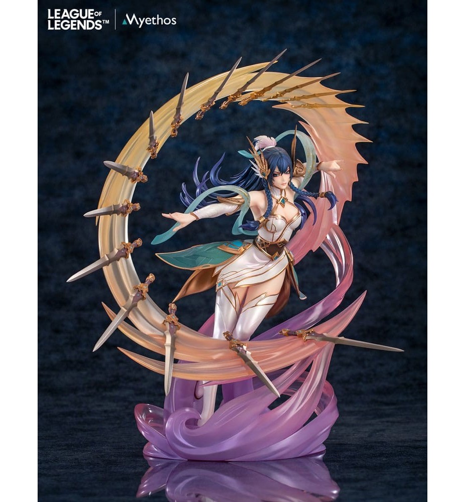 Figura League Of Legends Irelia Estatua Pvc 1 - 7 Divine Sword 34 Cm