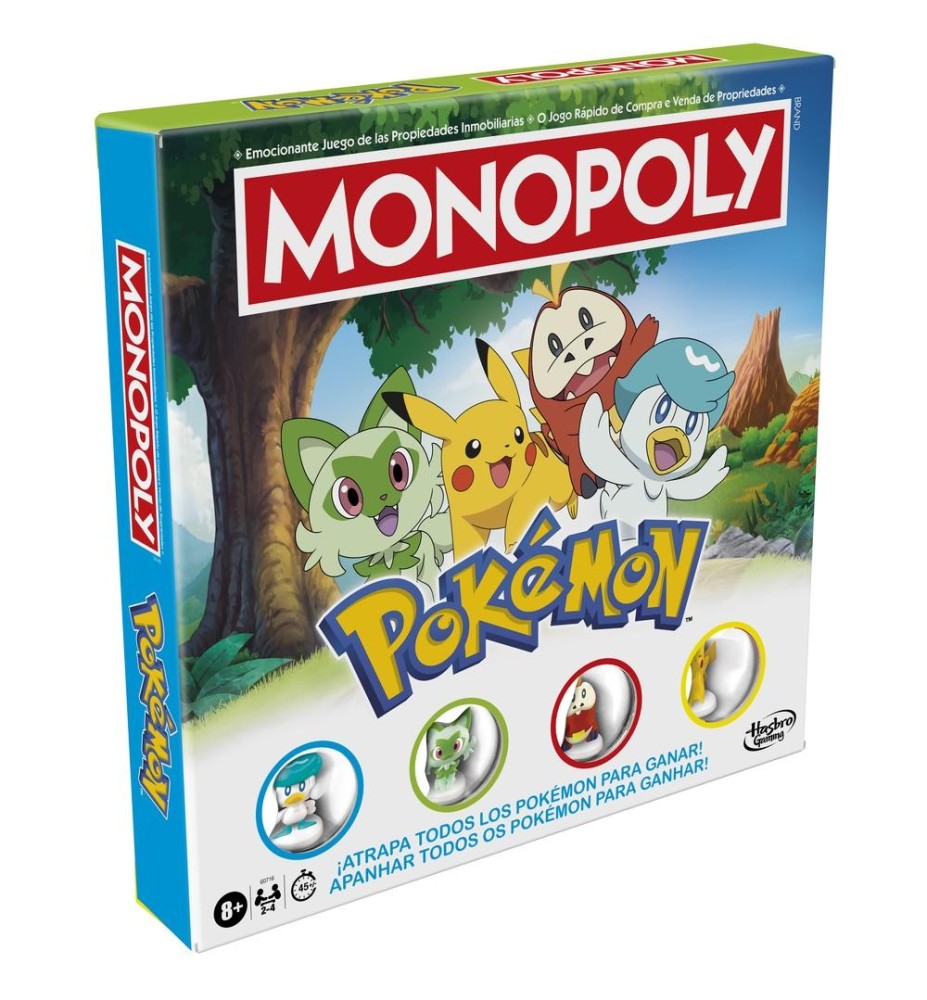 Juego De Mesa Monopoly Pokémon