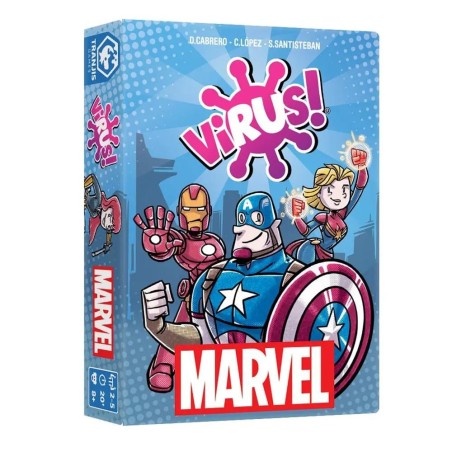 Juego De Mesa Virus Marvel