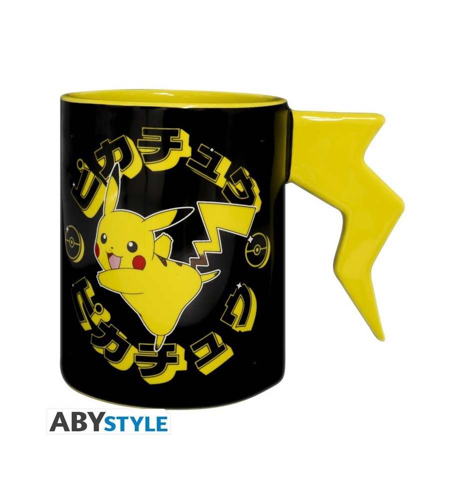 Taza Abystyle Pokémon Pikachu Rayo