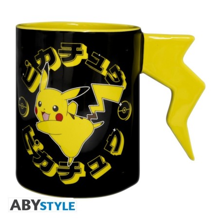 Taza Abystyle Pokémon Pikachu Rayo