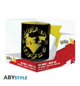 Taza Abystyle Pokémon Pikachu Rayo