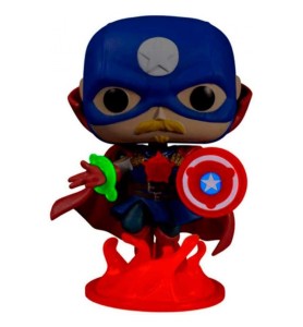 Funko Pop Marvel Infinity Warps Soldado Supremo Glow In The Dark Brillo En La Oscuridad Exclusivo 36820