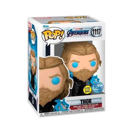 Funko Pop Marvel Thor Love & Thunder Thor Con Trueno Brillo En La Oscuridad 64906