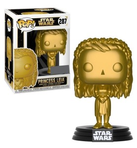 Funko Pop Star Wars Princesa Leia Dorada Edicion Especial Exclusivo 43017