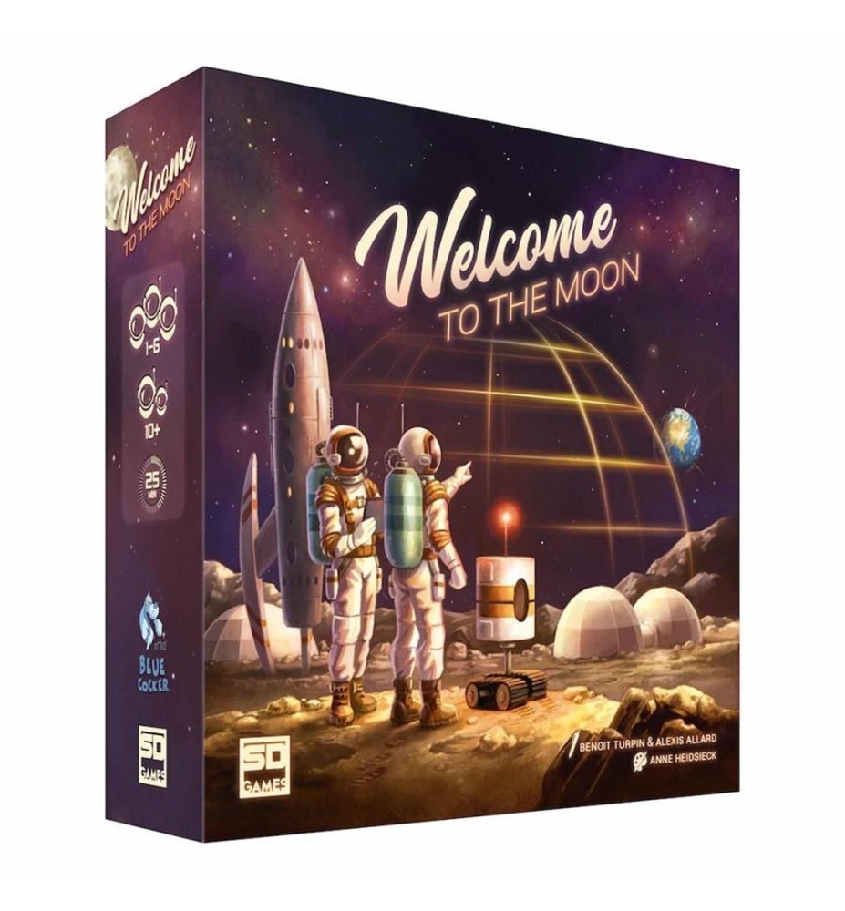 Juego De Mesa Welcome To The Moon Pegi 10