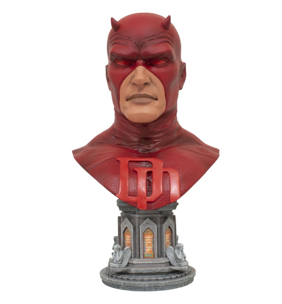 Busto De Resina Diamond Select Toys Marvel Legends Daredevil 3d 1 - 2 Scale 25 Cm