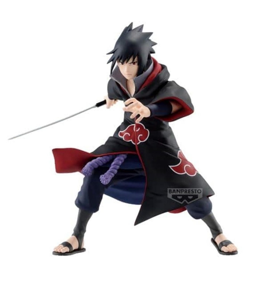 Figura Banpresto Naruto Shippuden Vibration Stars Sasuke Uchiha Iv 15cm