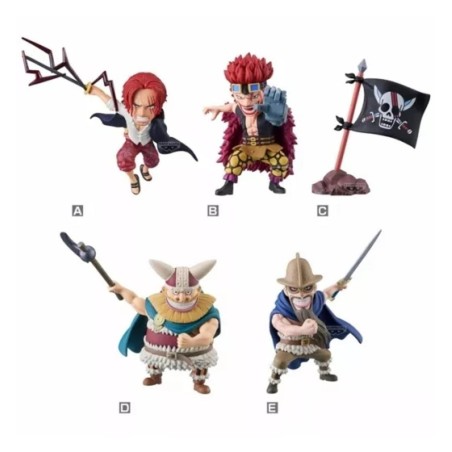 Figura Banpresto One Piece World Collectable Figure Red Hair Pirates 02