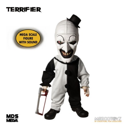 Art The Clown Fig. 38 Cm Terrifier Mds Mega Scale