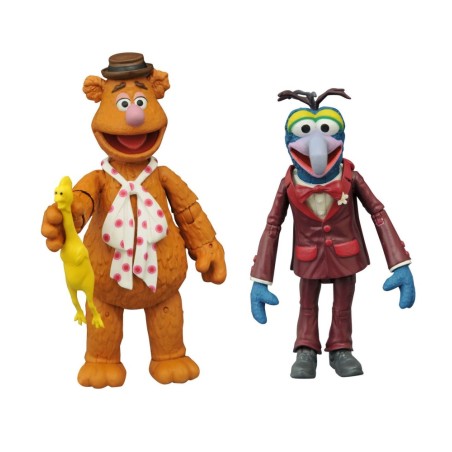 Set De 2 Figuras Diamond Select Toys The Muppets Los Teleñecos Gonzo And Fozzie