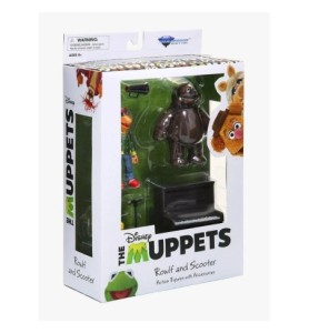 Set De 2 Figuras Diamond Select Toys The Muppets Los Teleñecos Scooter And Rowlf