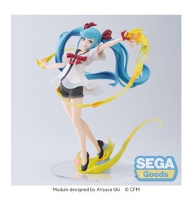 Hatsune Miku Mega 39's Shiny T.r Ver. Fig. 22 Cm Hatsune Miku  Project Diva Figurizma