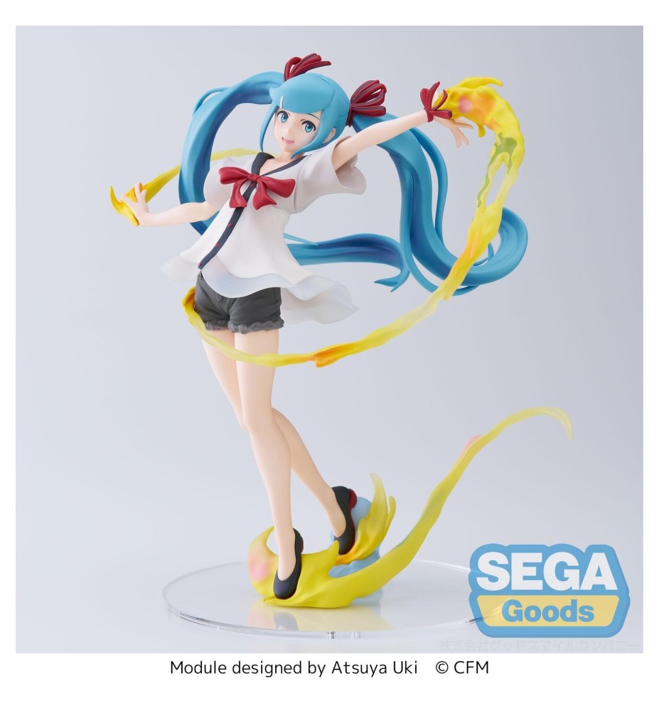 Hatsune Miku Mega 39's Shiny T.r Ver. Fig. 22 Cm Hatsune Miku  Project Diva Figurizma