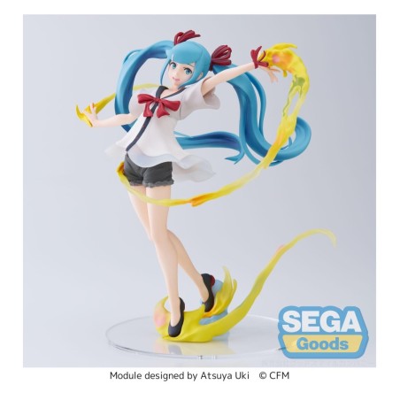 Hatsune Miku Mega 39's Shiny T.r Ver. Fig. 22 Cm Hatsune Miku  Project Diva Figurizma