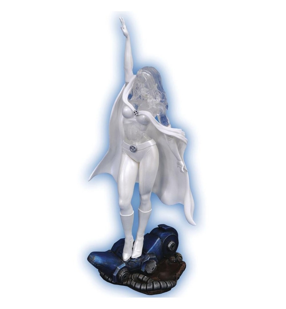 Figura Diamond Select Toys Marvel Comic Gallery Emma Frost Diorama 30 Cm