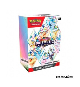 Juego De Cartas Pokémon Tcg Sv8.5 Scarlet & Violet - Prismatic Evolutions Booster Bundle Español