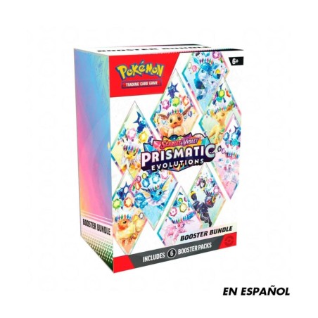 Juego De Cartas Pokémon Tcg Sv8.5 Scarlet & Violet - Prismatic Evolutions Booster Bundle Español